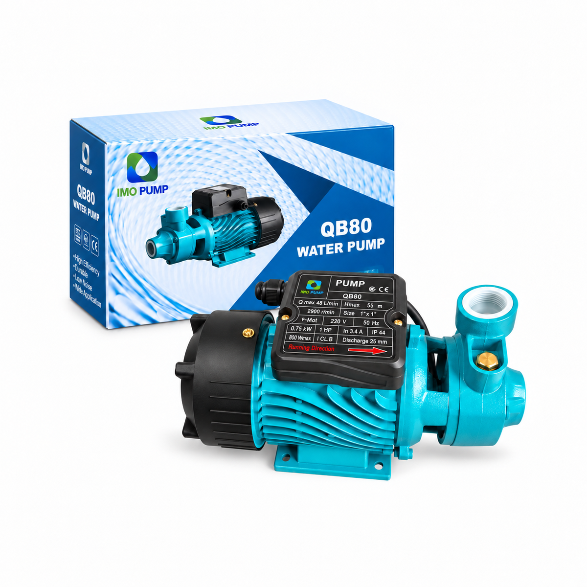 Pompe à eau QB80 – 1 HP